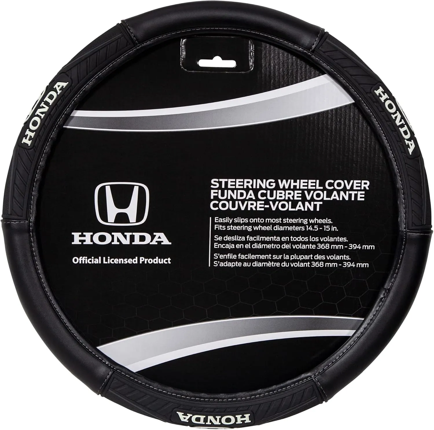 Plasticolor 006492R01 Sport Grip 'Honda' Steering Wheel Cover