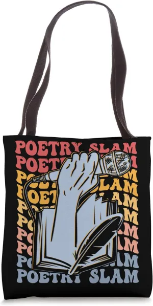Poetry Slam Groovy Tote Bag