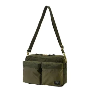 porter by yoshida force series shoulder bag (olive)