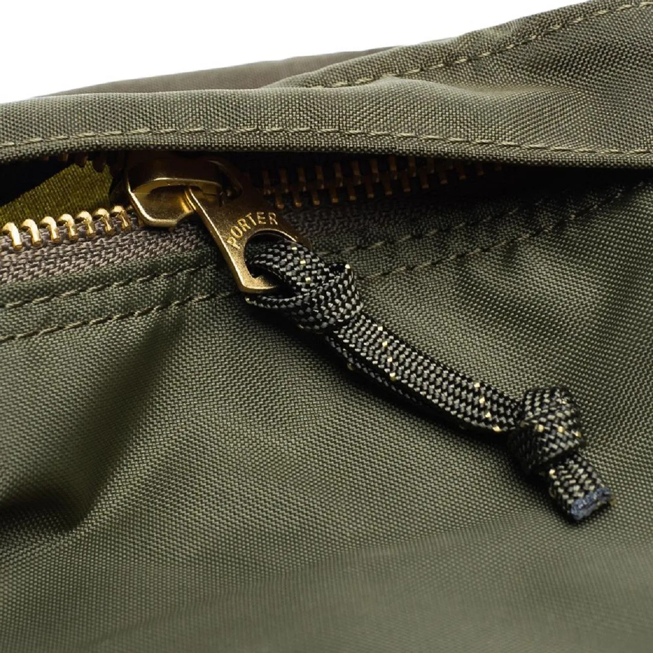 porter by yoshida force series shoulder bag (olive)