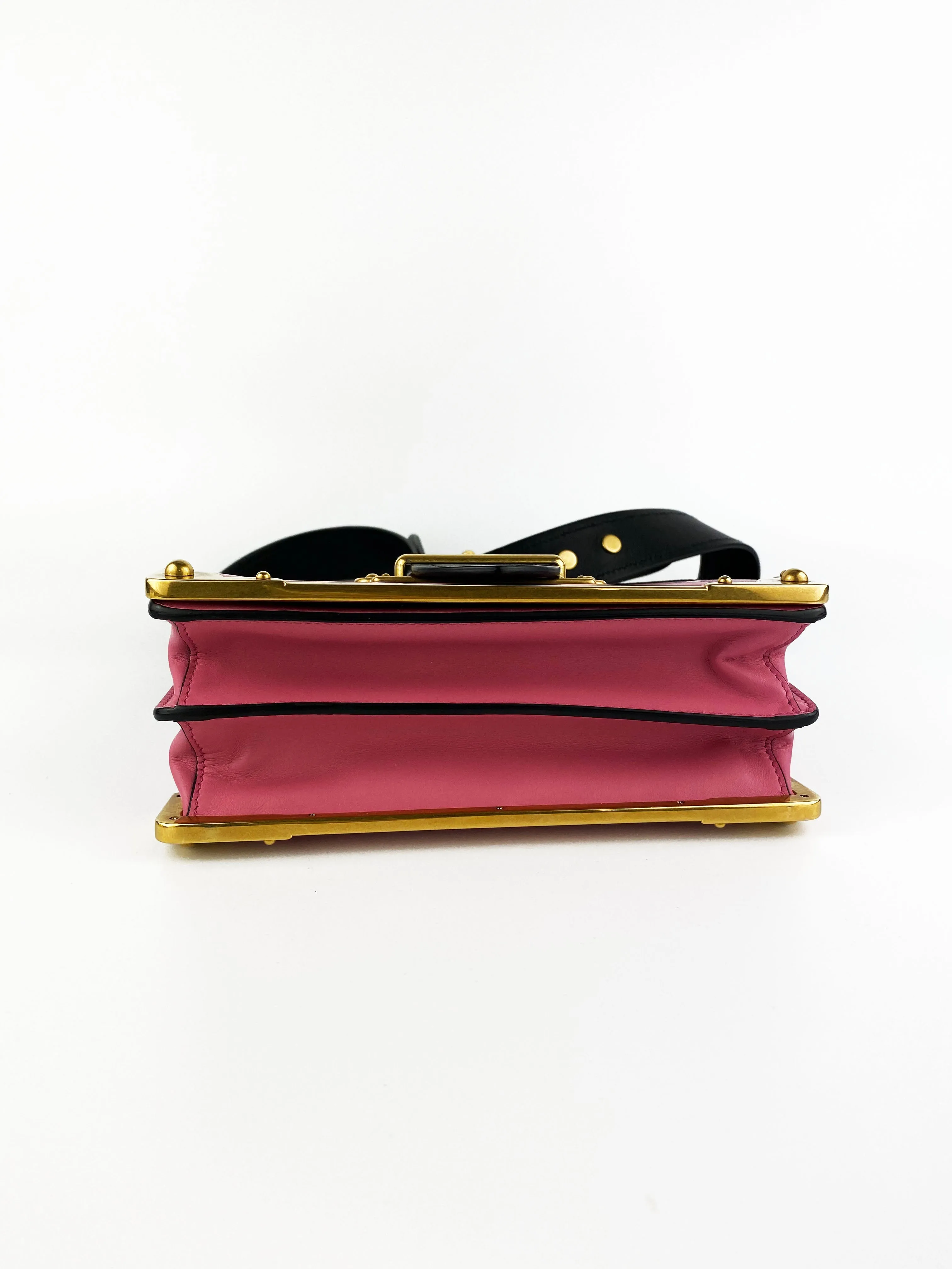 Prada Pink Cahier Clutch