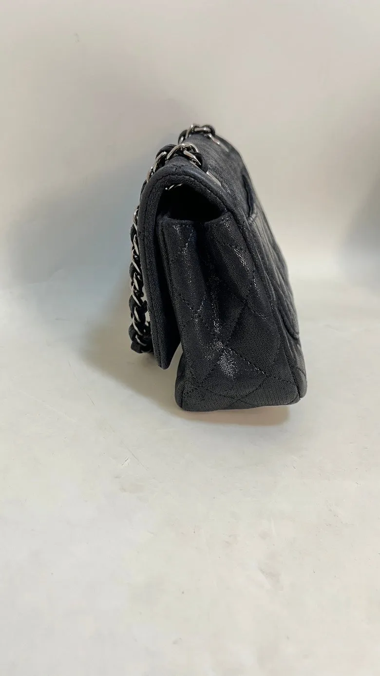 Preloved Chanel Quilted Black Chain Shoulder Bag