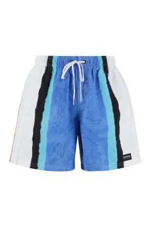 Printed swim shorts