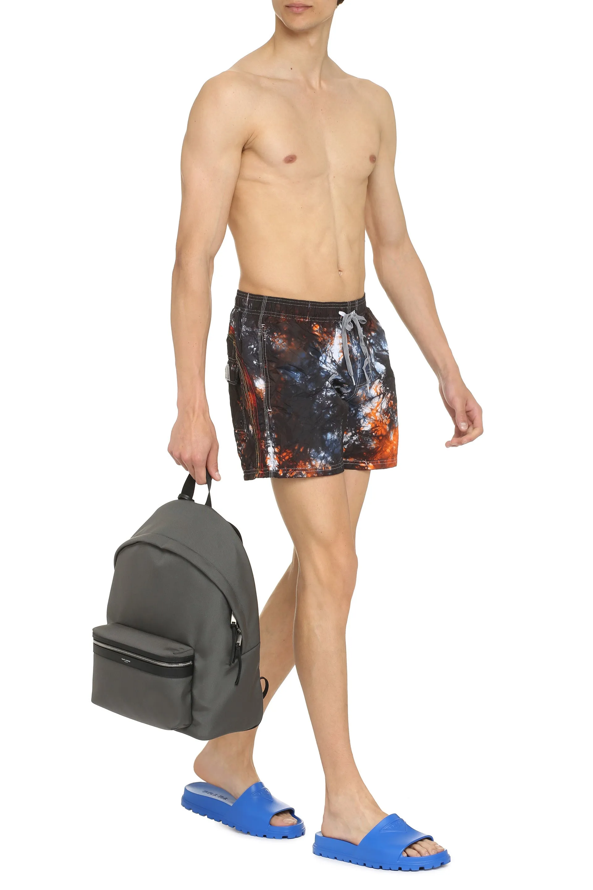 Printed swim shorts