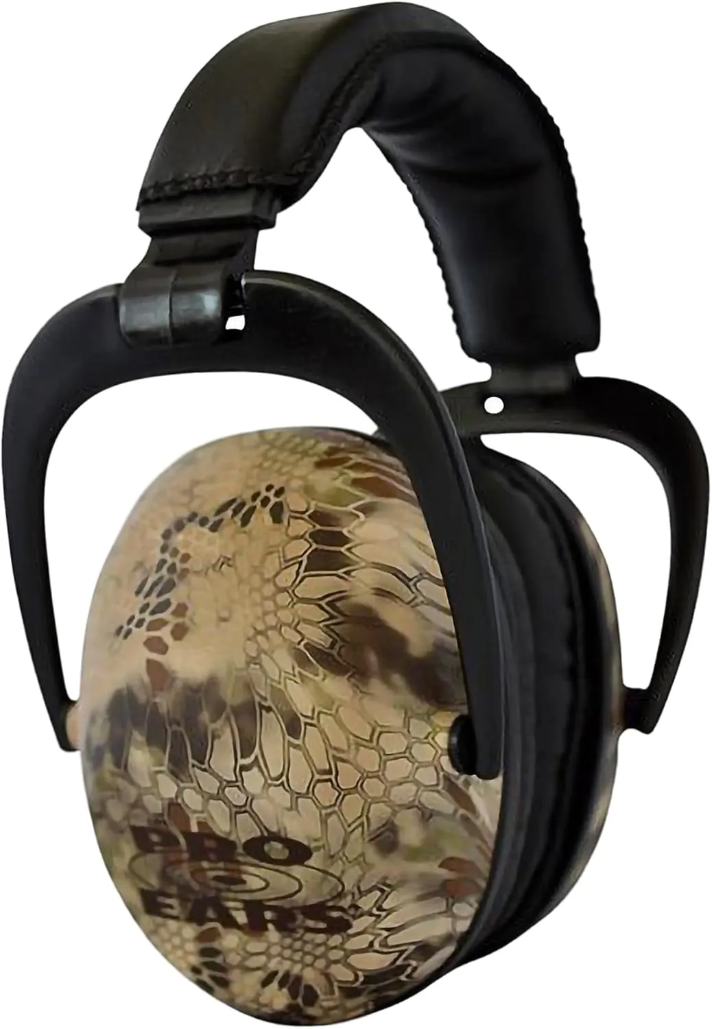 Pro Ears Ultra Sleek Passive Hearing Protection Ear Muffs for Long Use, Indoor and Outdoor Range, NRR 26, Adjustable & Padded