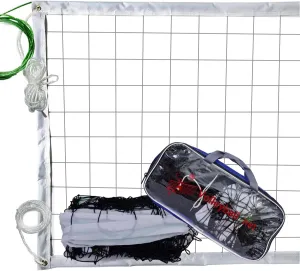 Professional Volleyball Net Outdoor Indoor for Backyard Beach Pool Schoolyard, Standard Size 32 FT x 3 FT