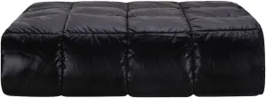 PUFF Quilted Nylon Ultra Light Throw, Black