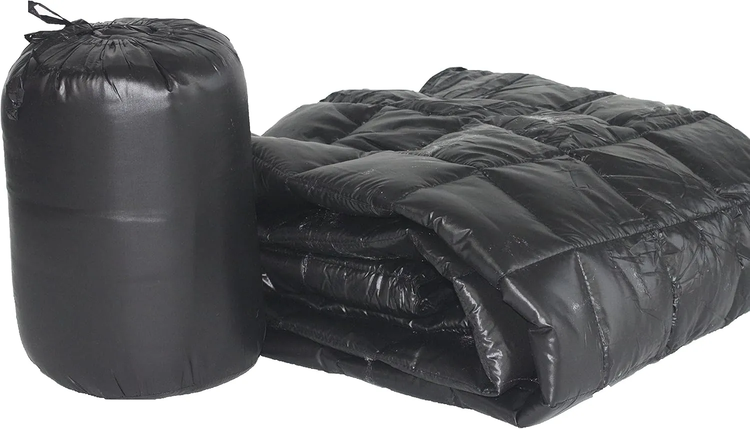 PUFF Quilted Nylon Ultra Light Throw, Black