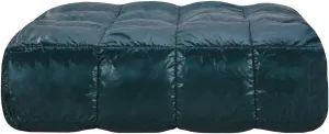 PUFF Quilted Nylon Ultra Light Throw, Peacock
