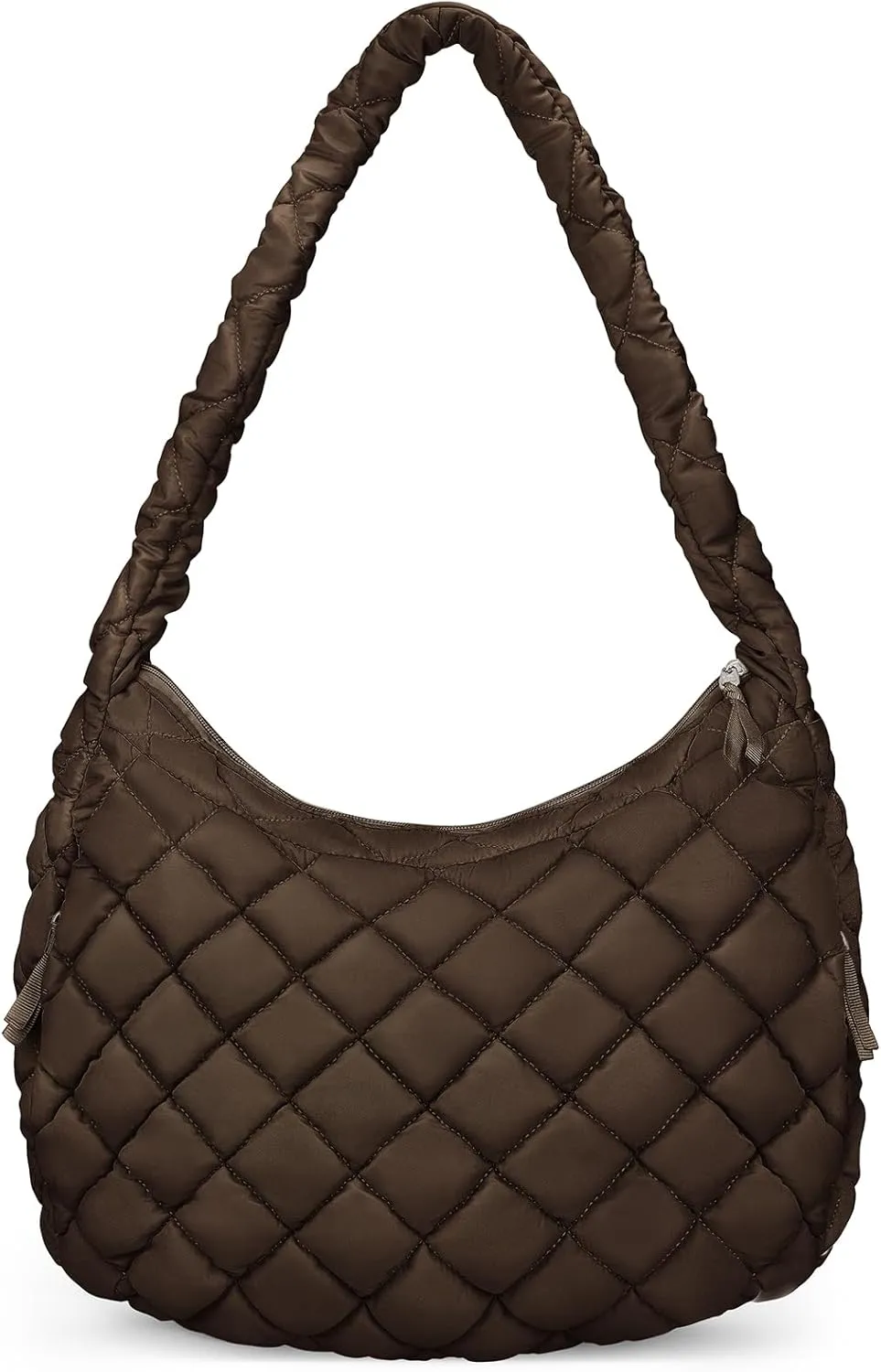 Puffer Tote Bag, Large Carryall Quilted Tote Bag for Women, Comfort Puffer Crossbody Bag, Lightweight Puffer Purses
