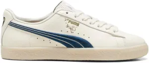 PUMA Mens Clyde Classics Lace Up Sneakers Shoes Casual - Off White - Size 9 M