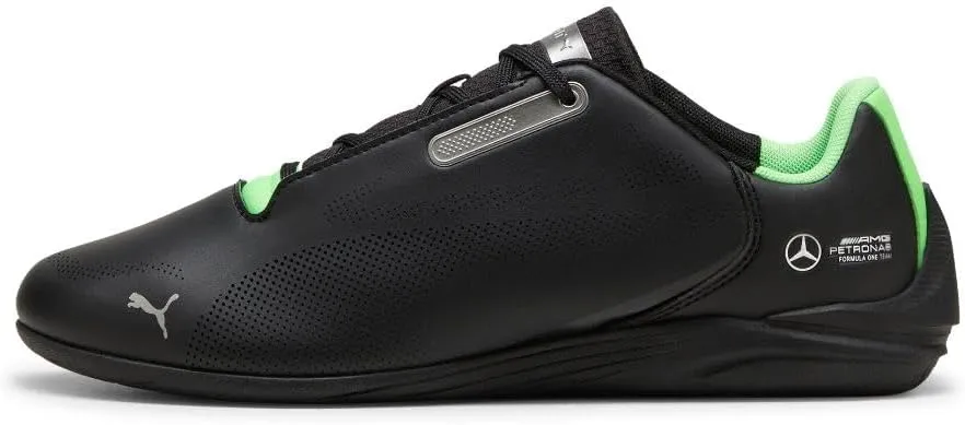 PUMA Men's Mercedes AMG Petronas F1 Drift Cat Decima Shoes, Black-Fizzy Green, 13