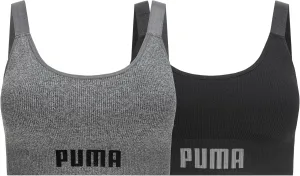 PUMA Women's 2 Pack Seamless Sports Bra