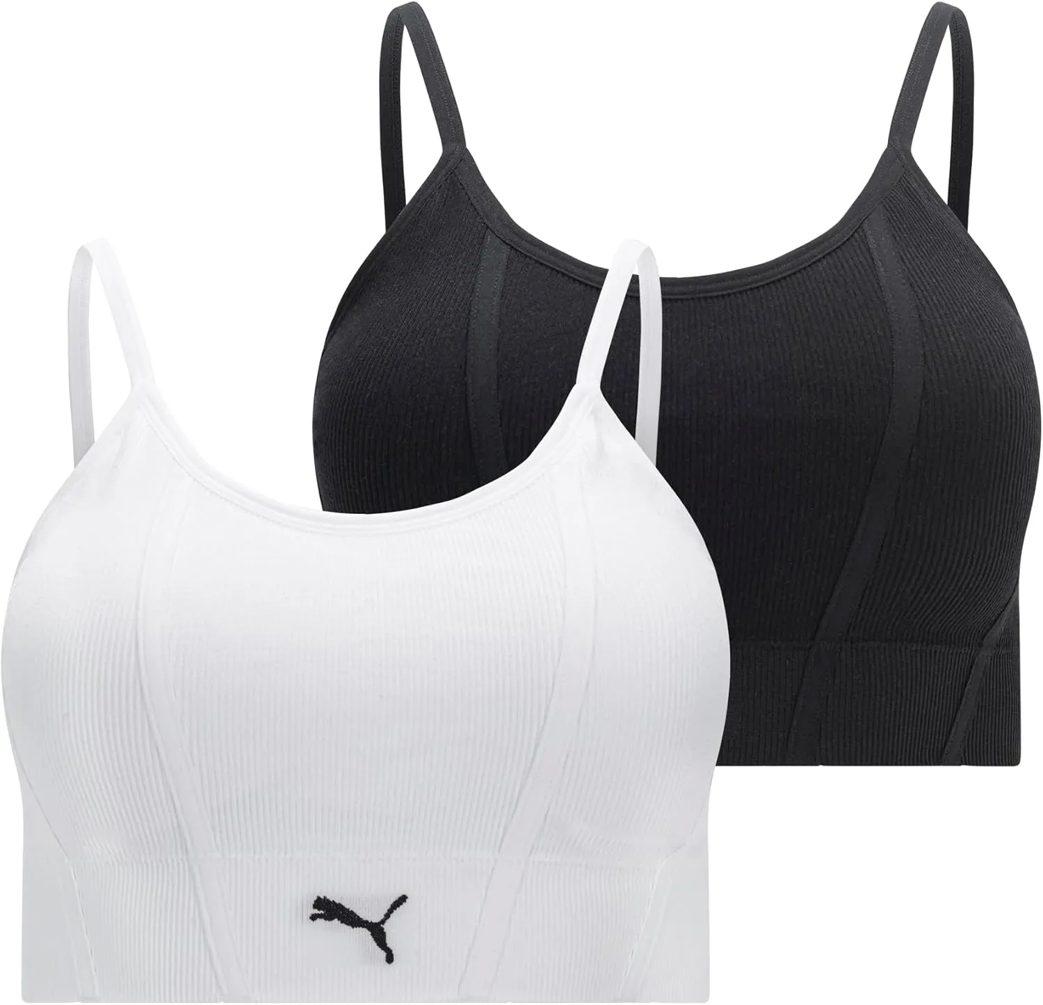 PUMA Women's 2 Pack Seamless Sports Bra