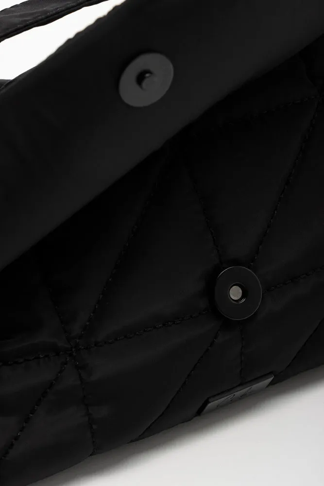Quilted Crossbody Bag Black