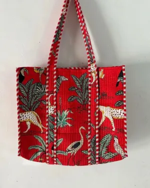 Quilted handbag