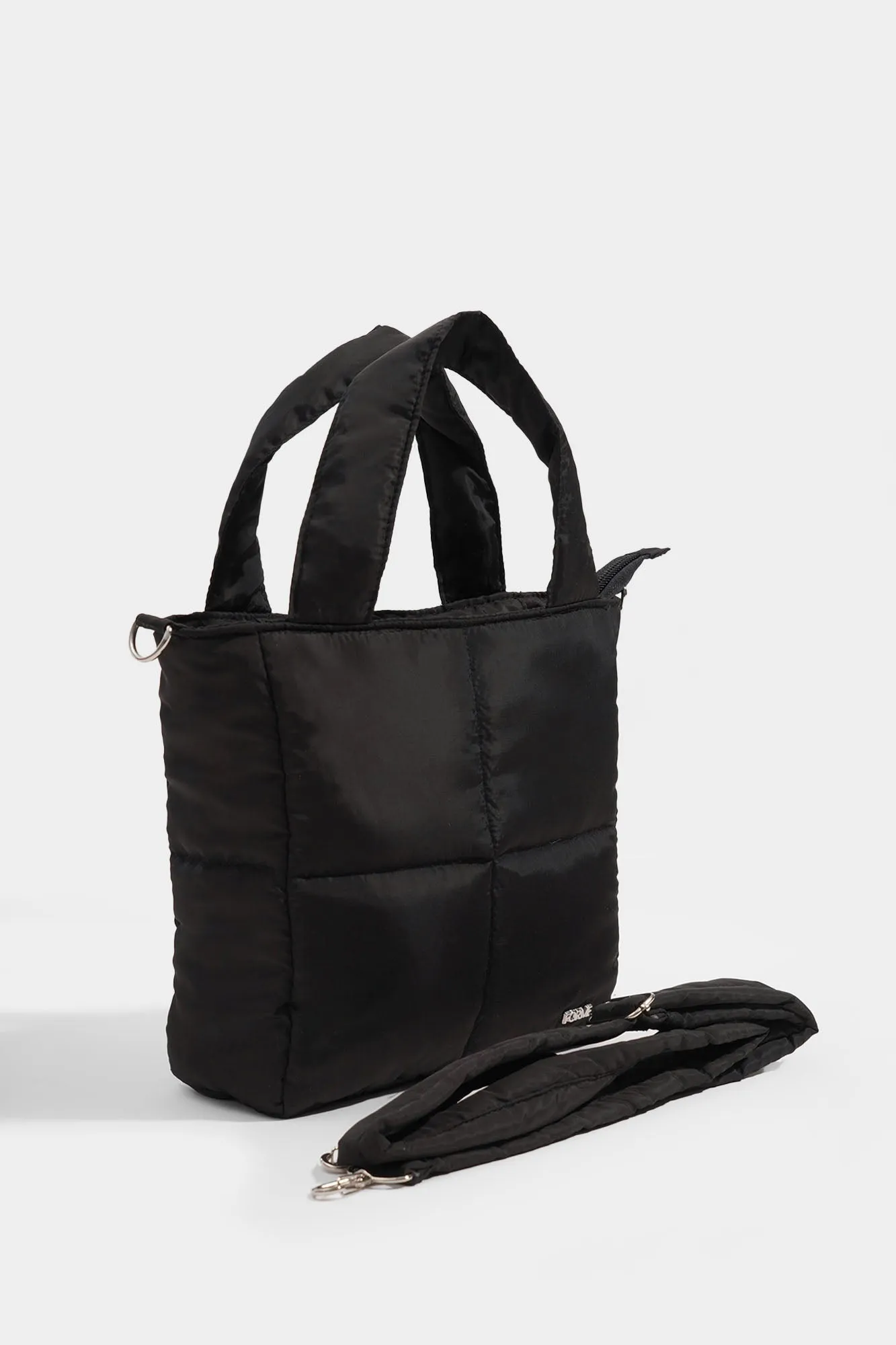 Quilted Nylon Sling Bag