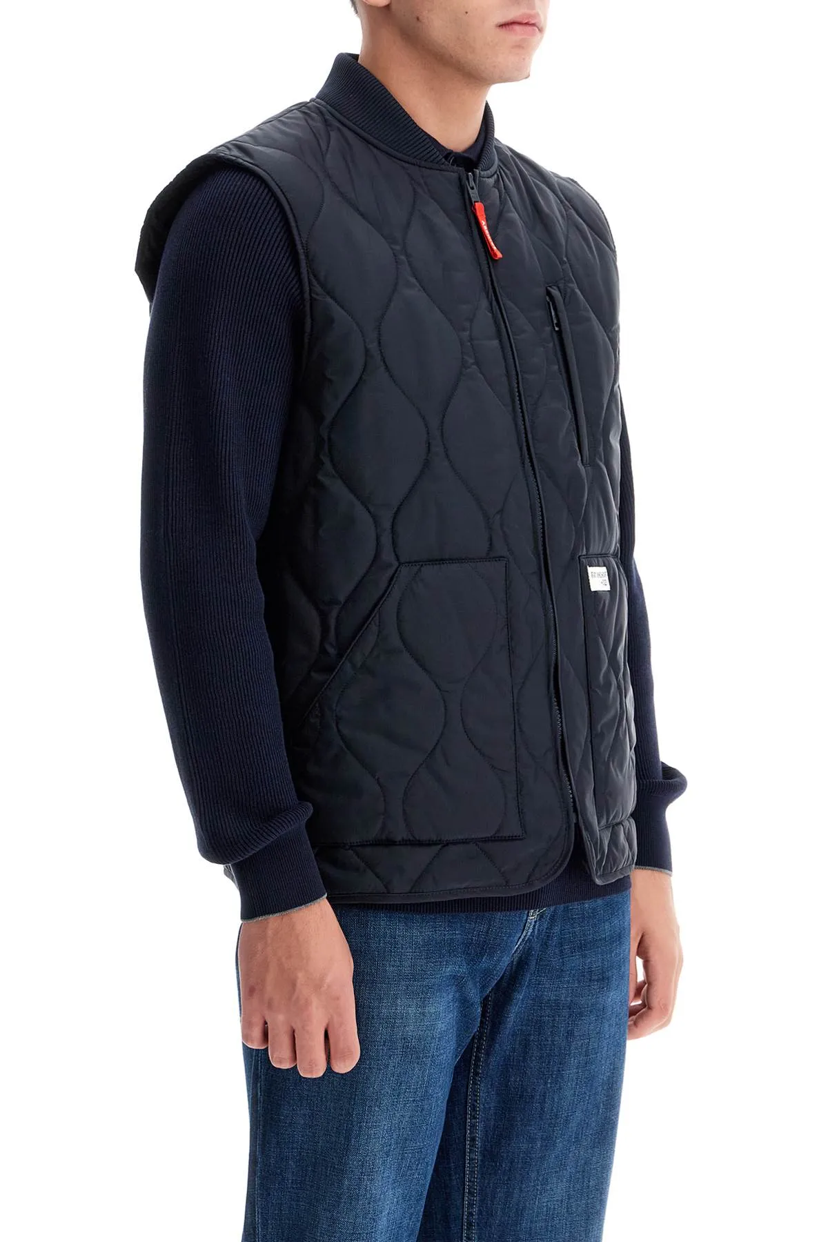 quilted nylon vest