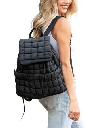 Quilted Puffer Backpack