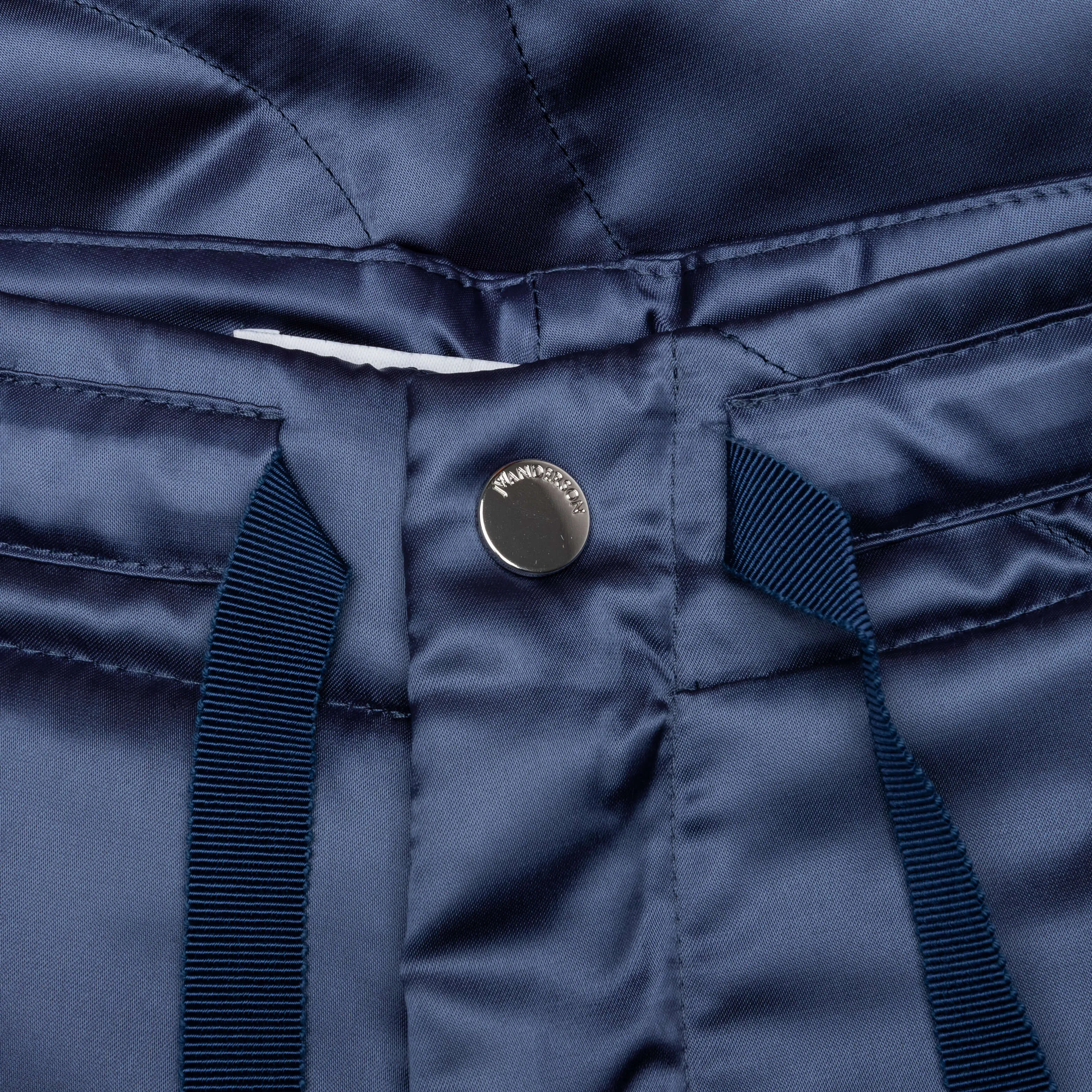 Quilted Shorts - Light Indigo