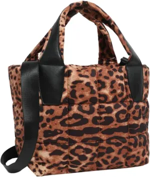 Quilted Tote Bags for Women Large Shoulder Crossbody Bag Padding Down Cotton Handbag Winter Soft Work Purse