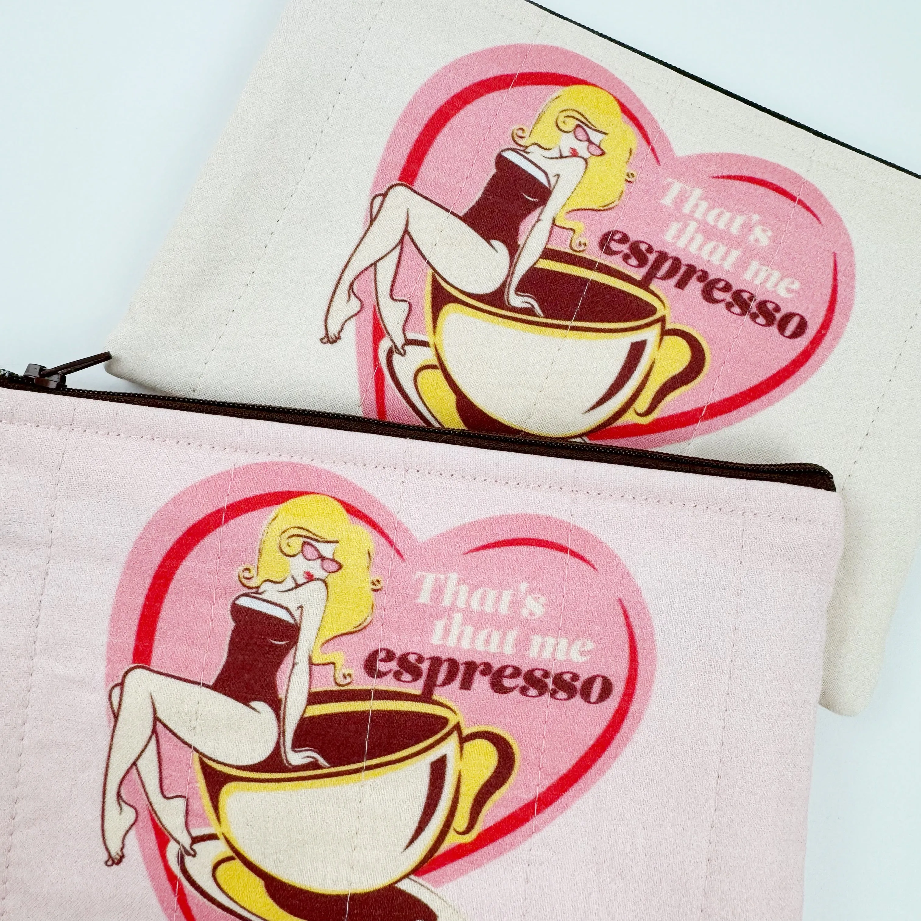 Quilted zipper bag - Sabrina Carpenter