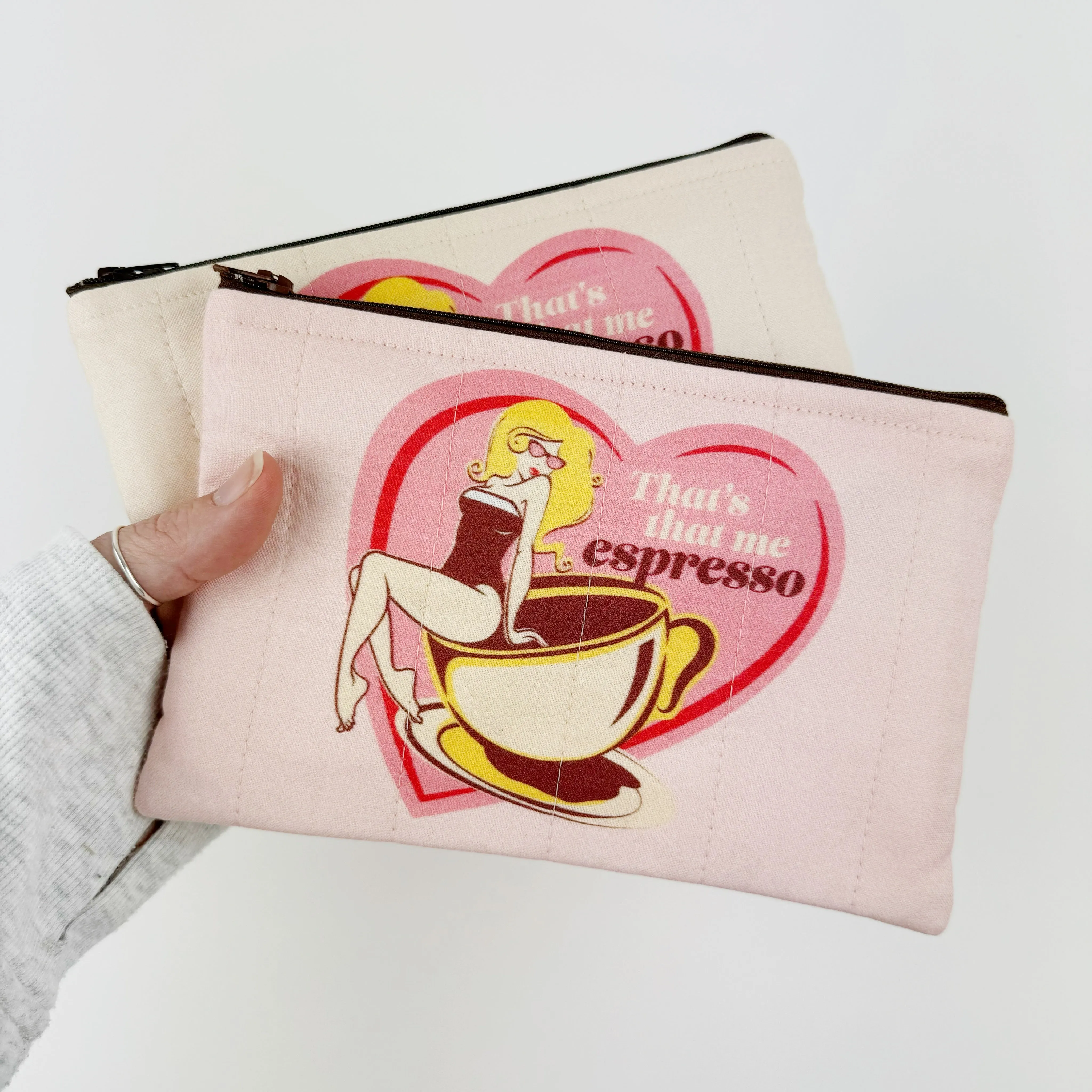 Quilted zipper bag - Sabrina Carpenter