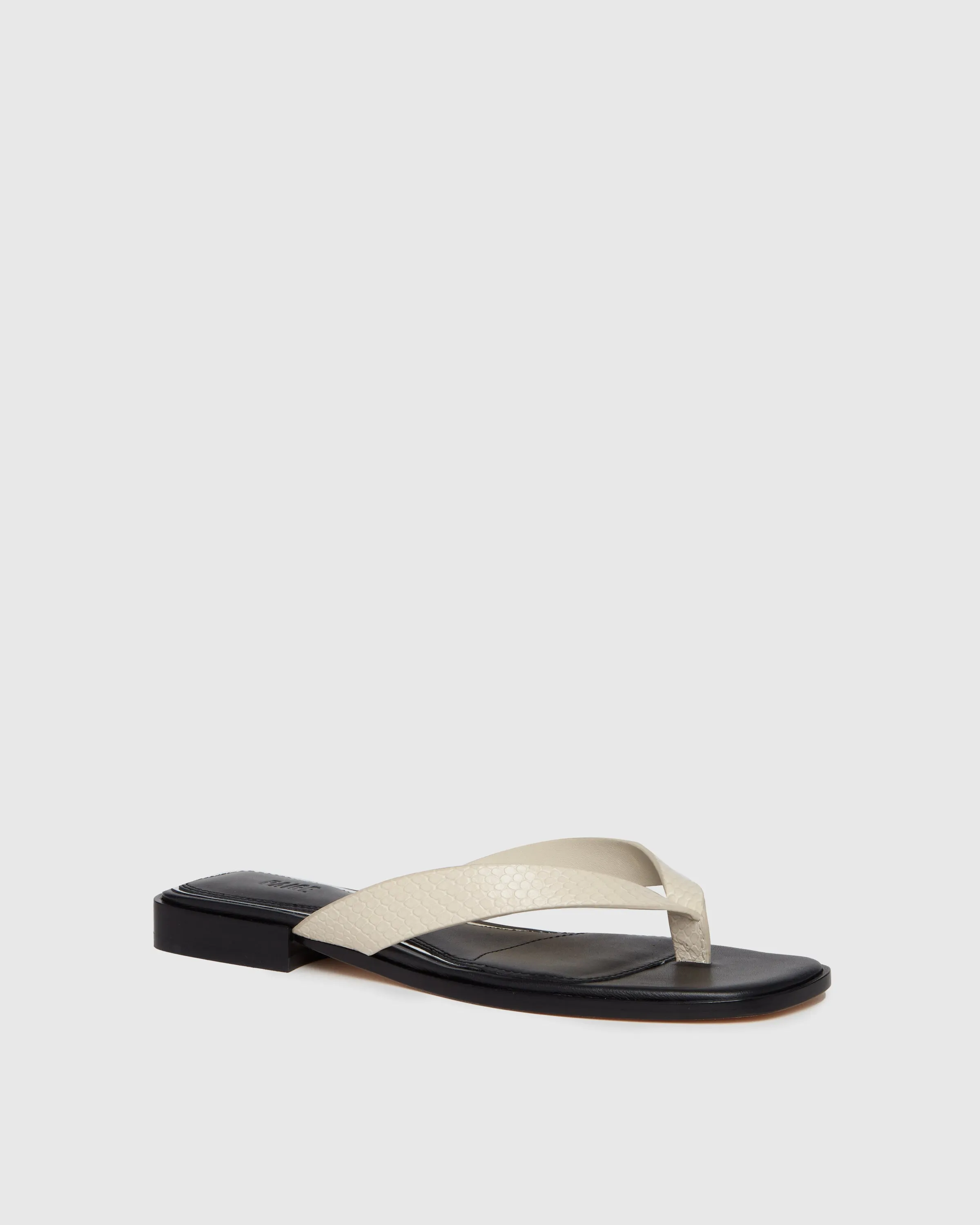 Rae Sandal - Cement Leather