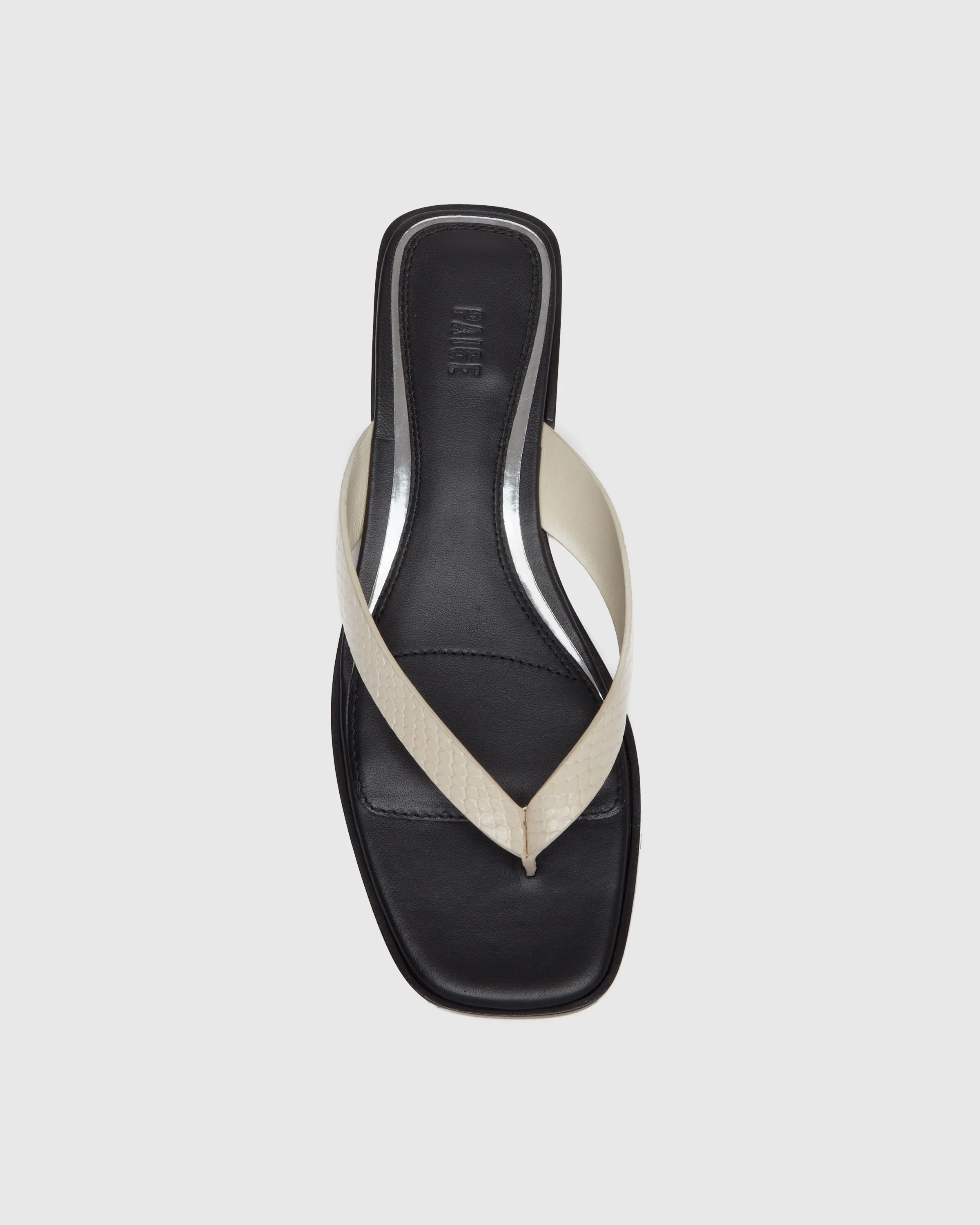 Rae Sandal - Cement Leather
