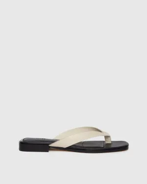 Rae Sandal - Cement Leather
