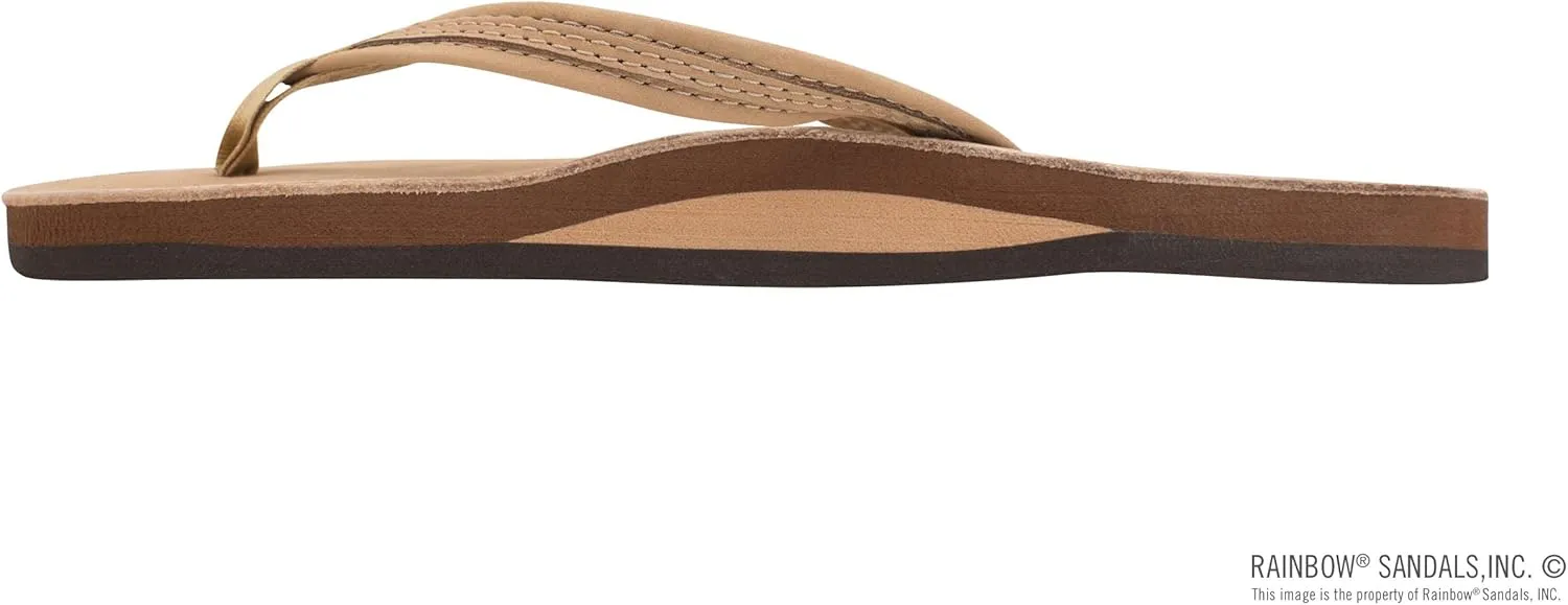 Rainbow Sandals Madison - Single Layer Arch Support with a Braid on a 1/2" Narrow Strap