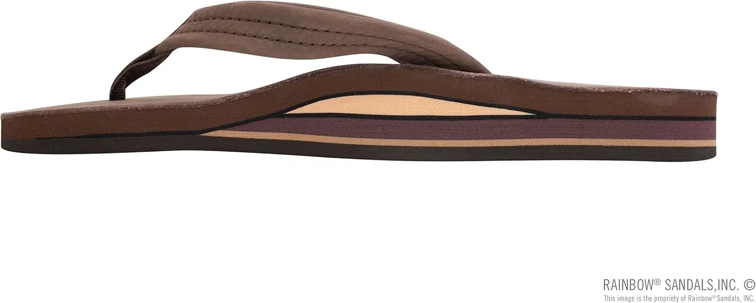 Rainbow Sandals Women's Double Layer Leather w/ 3/4" Strap