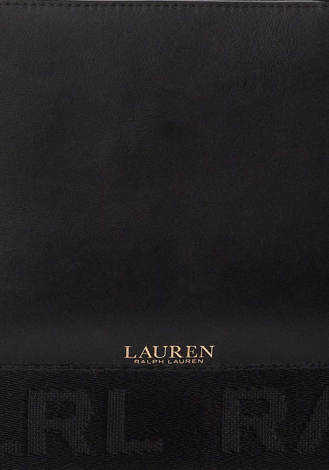 Ralph Lauren Landyn Leather Crossbody, Black