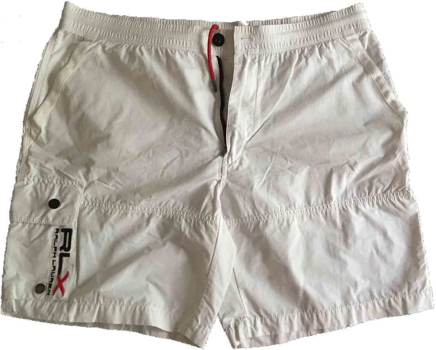 Ralph Lauren RLX Cargo Swim Trunks Men's White (Small)