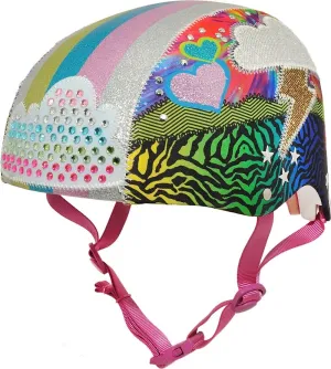 Raskullz Girls 8  Loud Cloud Sparklez Helmet