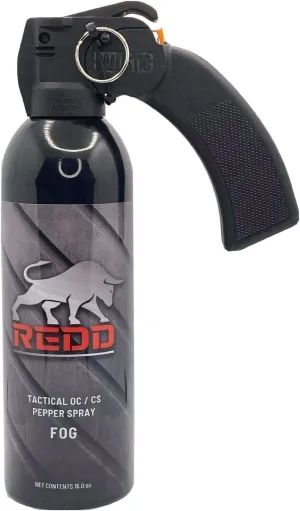 Redd, Tactical OC/CS Pepper Spray - MK-9 Fog and Nylon Holster (16 oz)