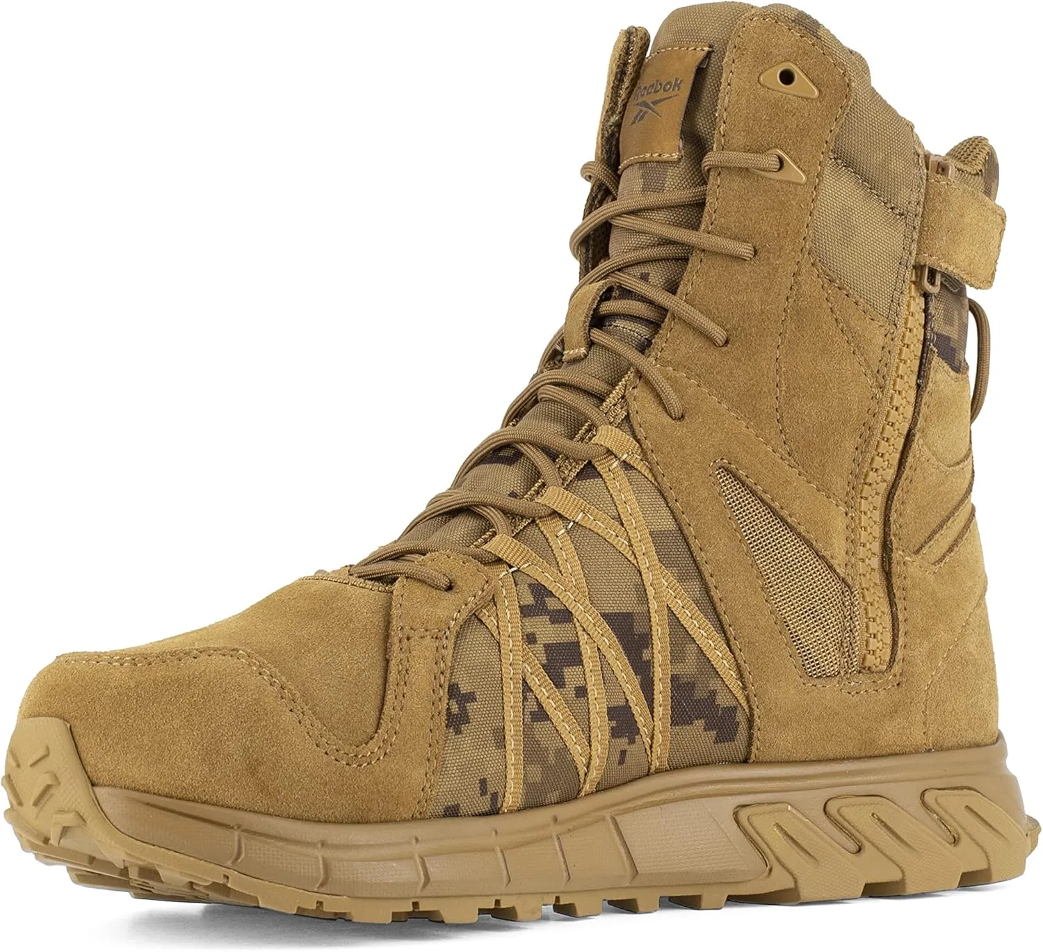 Reebok Men's Rb3435 Trailgrip Tactical Construction Boot Coyote Work & Safety