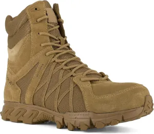 Reebok Men's Trailgrip Safety Toe 8" Tactical Boot with Side Zipper Military