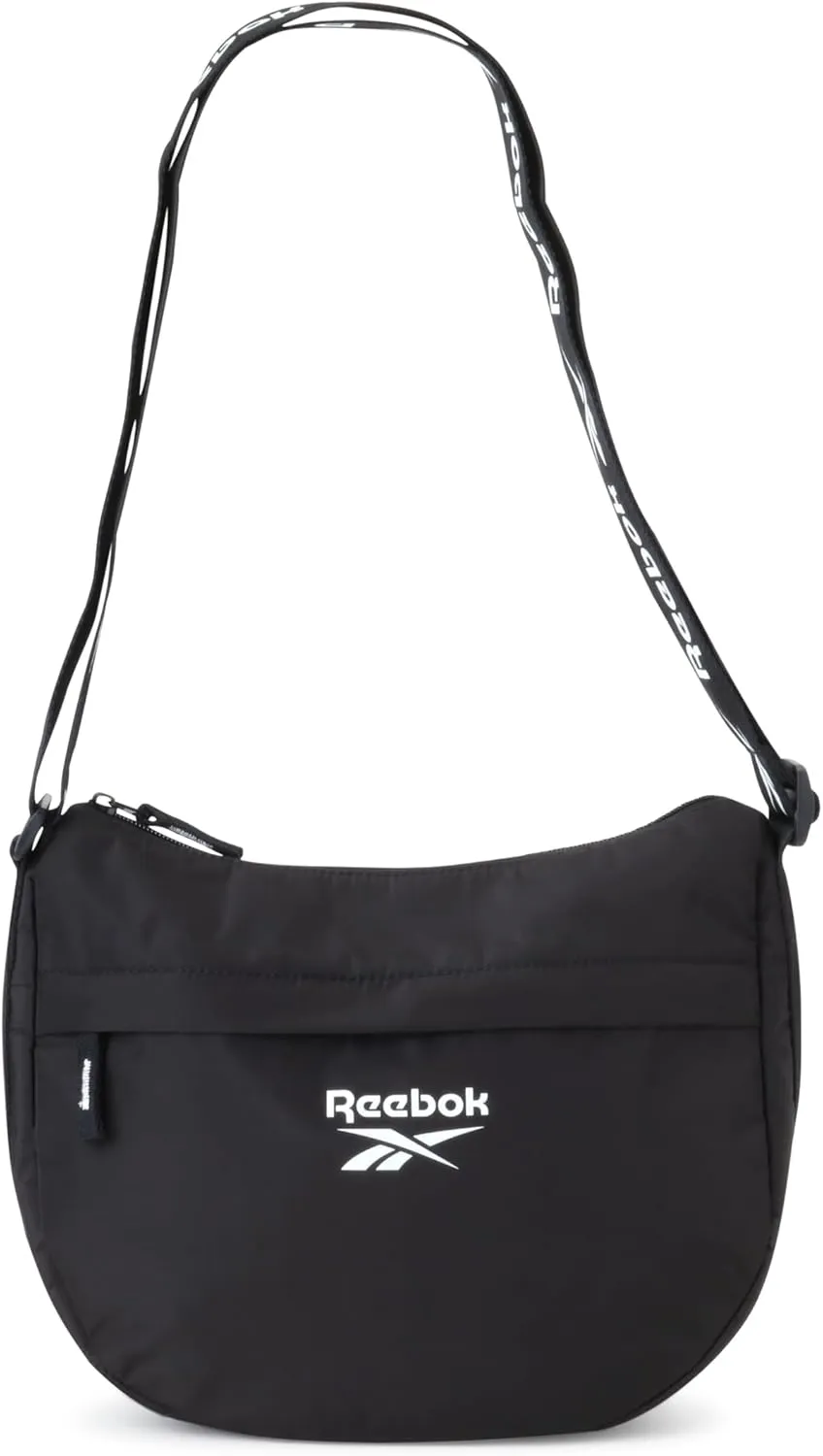Reebok Women's Crossbody Bag - Stylish Lightweight Nylon Quilted and Non-Quilted Everyday Sling Bags for Women