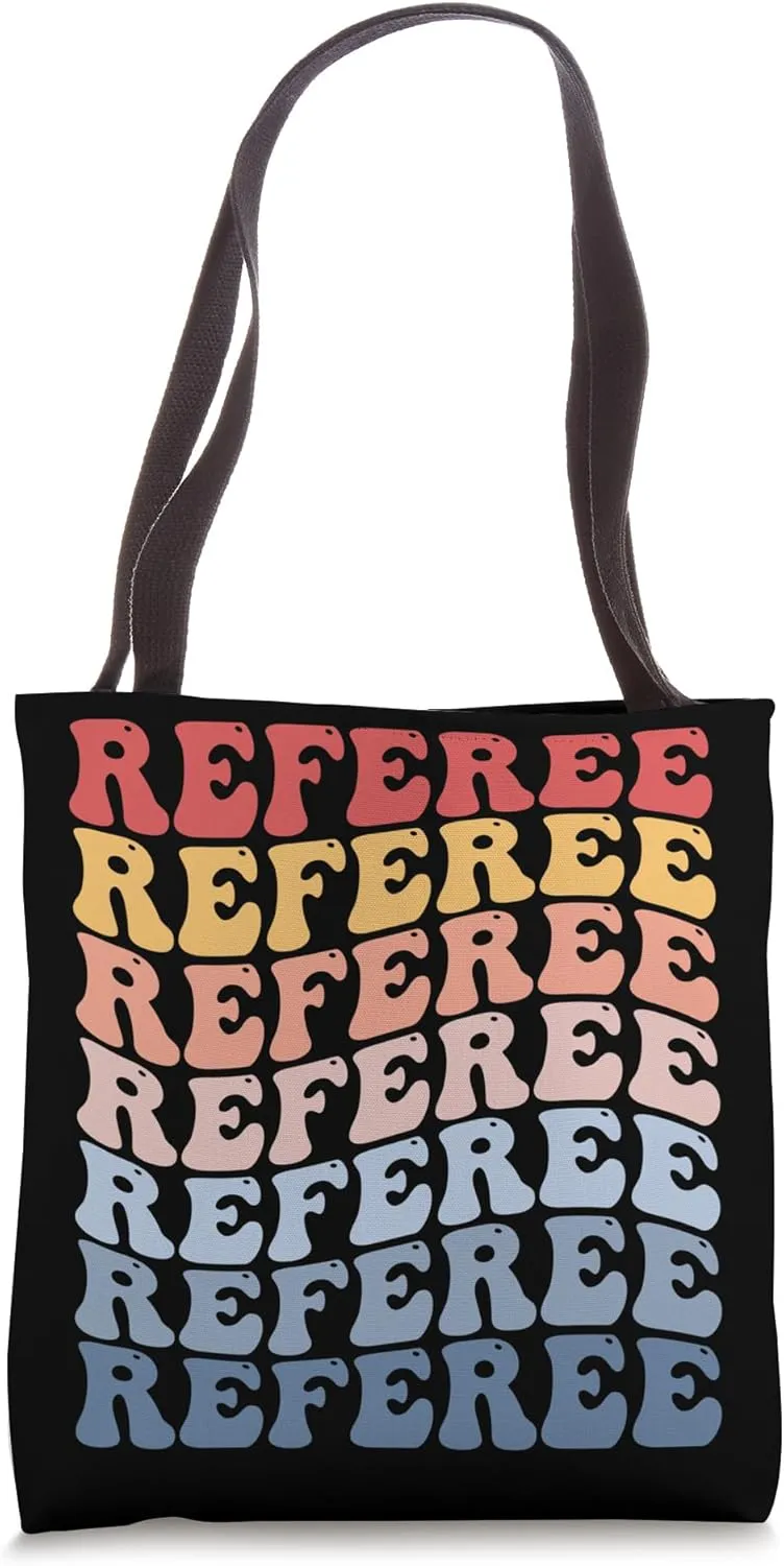 Referee Groovy Retro Tote Bag