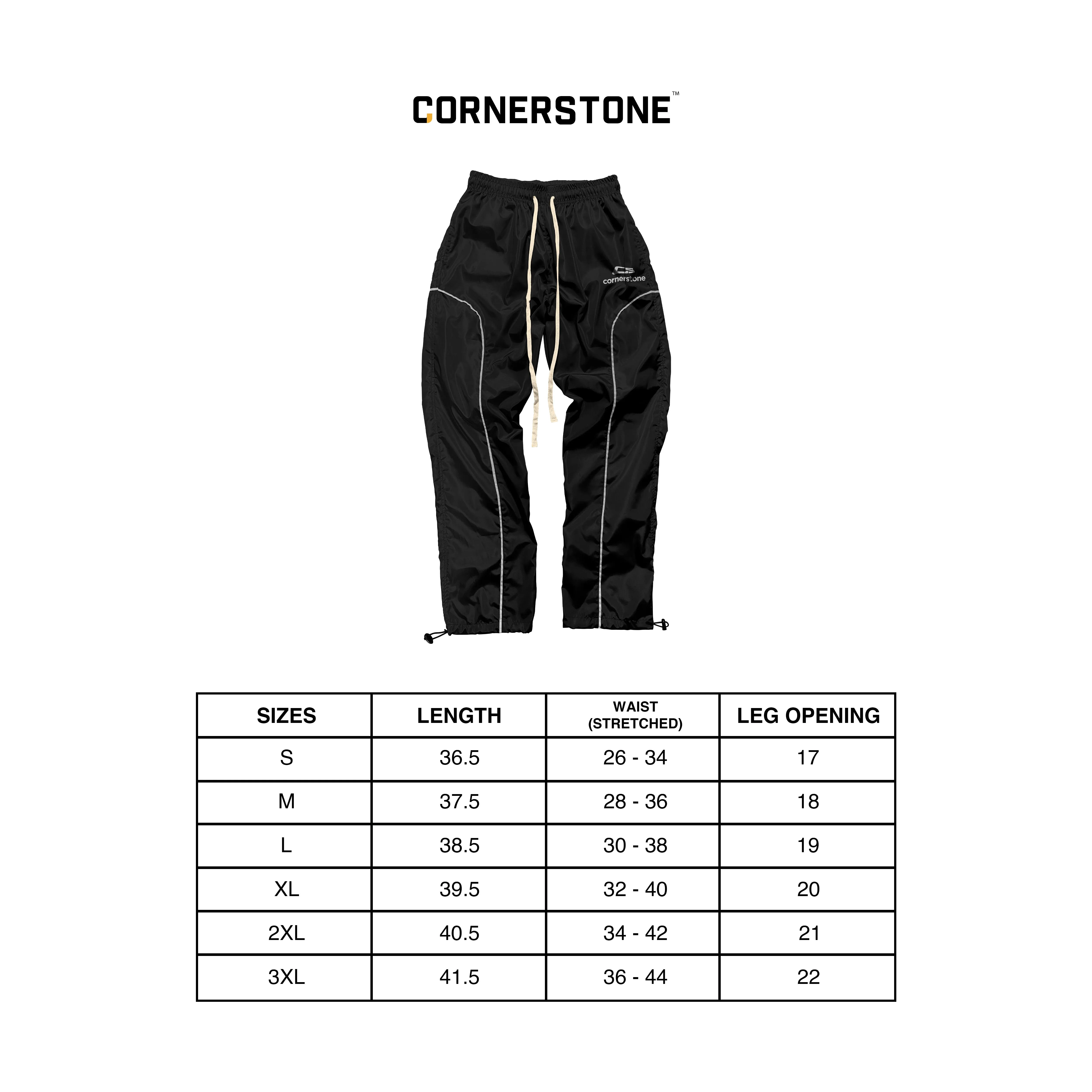 Reflective Nylon Trackpants