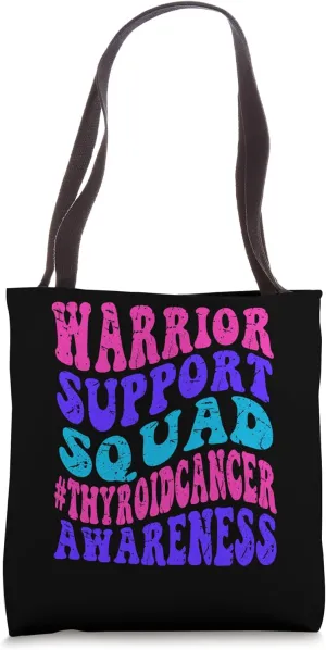 Retro Groovy Stroke Survivor Warrior Stroke Survivor Awaren Tote Bag
