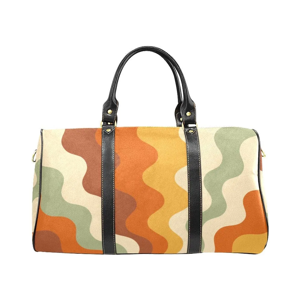 Retro Groovy Vibes | Travel Duffle Bag