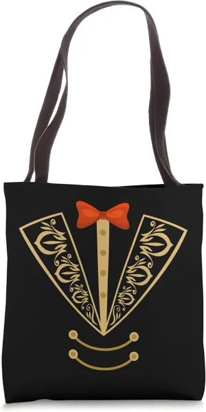 Ringmaster Costume Showman Ringleader bow tie Circus Tote Bag