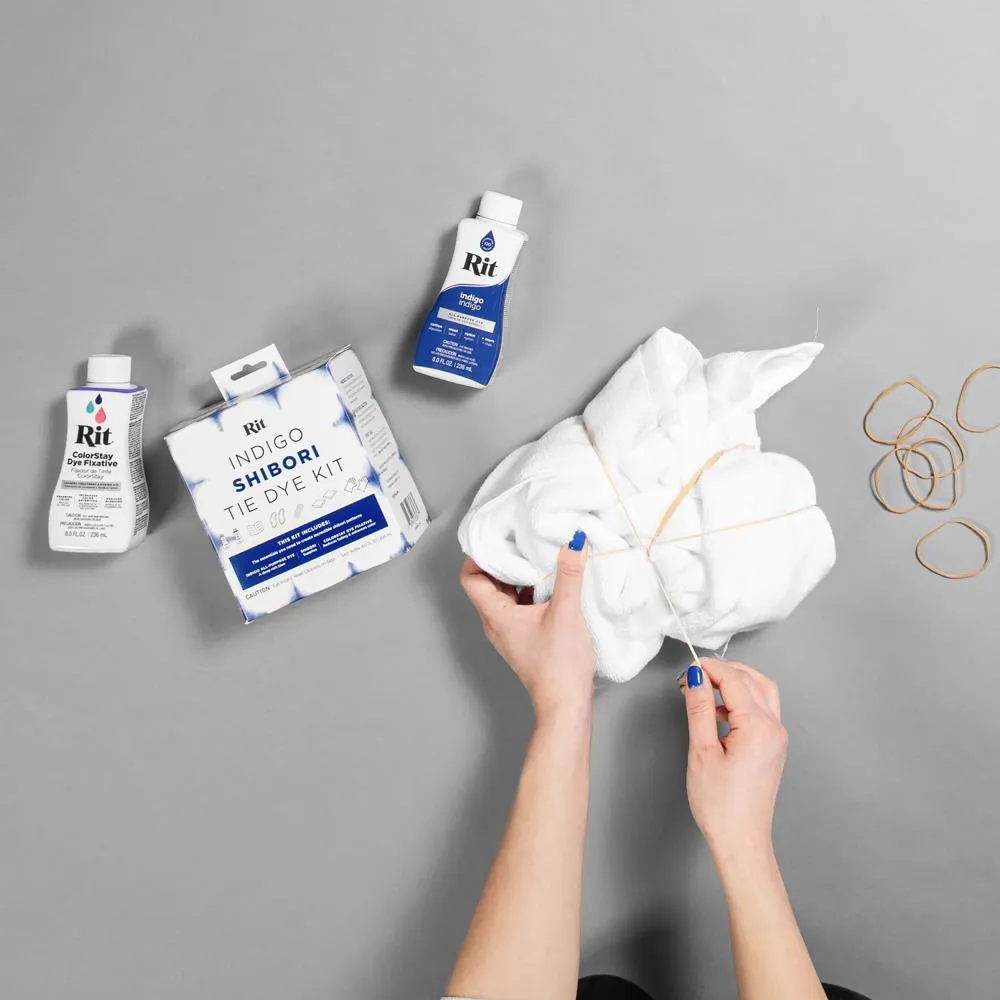 Rit Indigo Shibori Tie Dye Kit