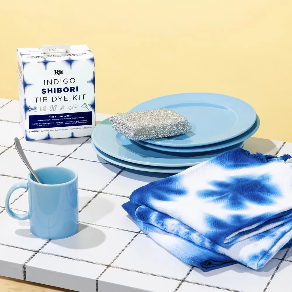 Rit Indigo Shibori Tie Dye Kit