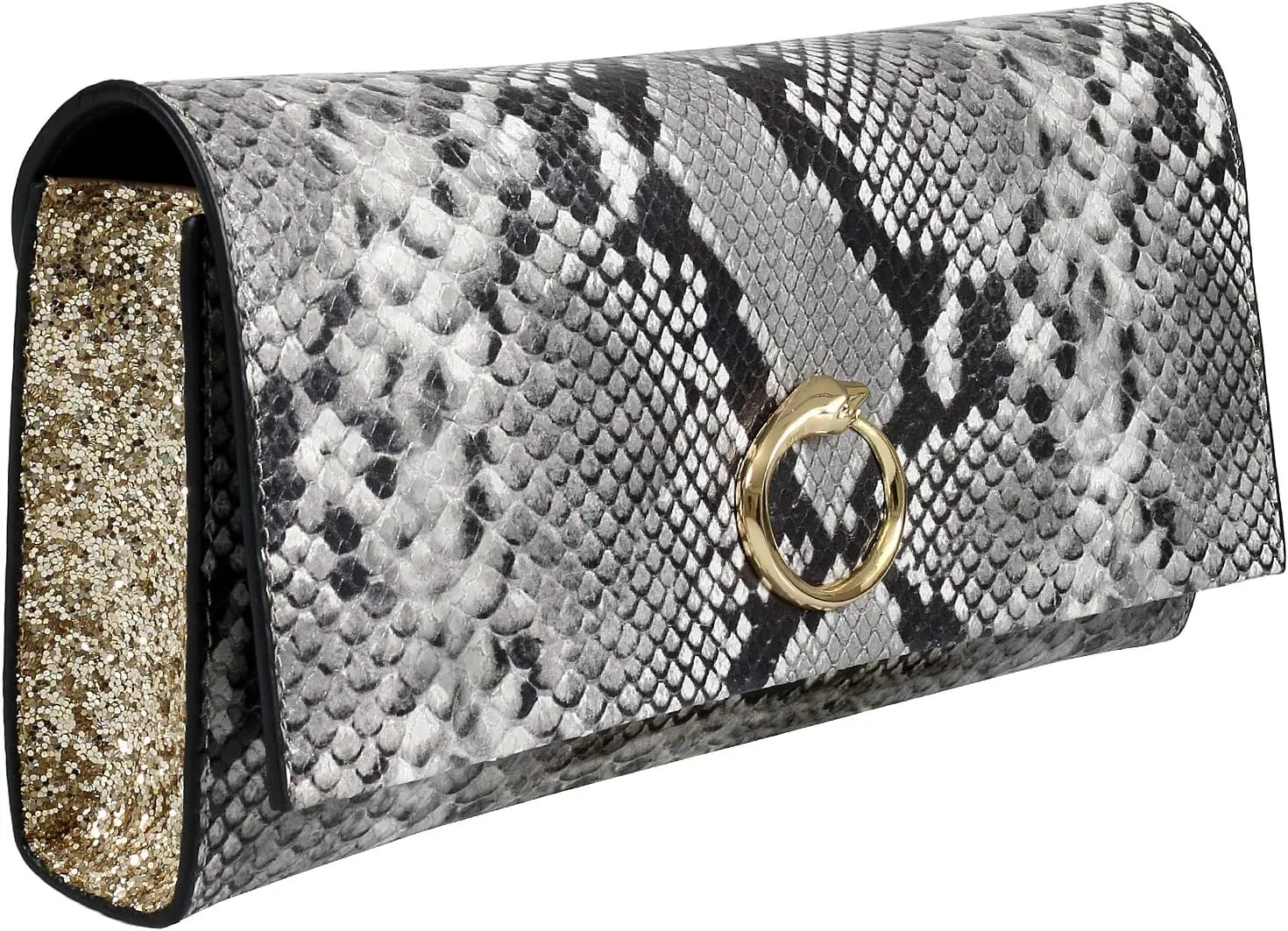 ROBERTO CAVALLI HXLPDM 001 Grey Shoulder Bag for womens