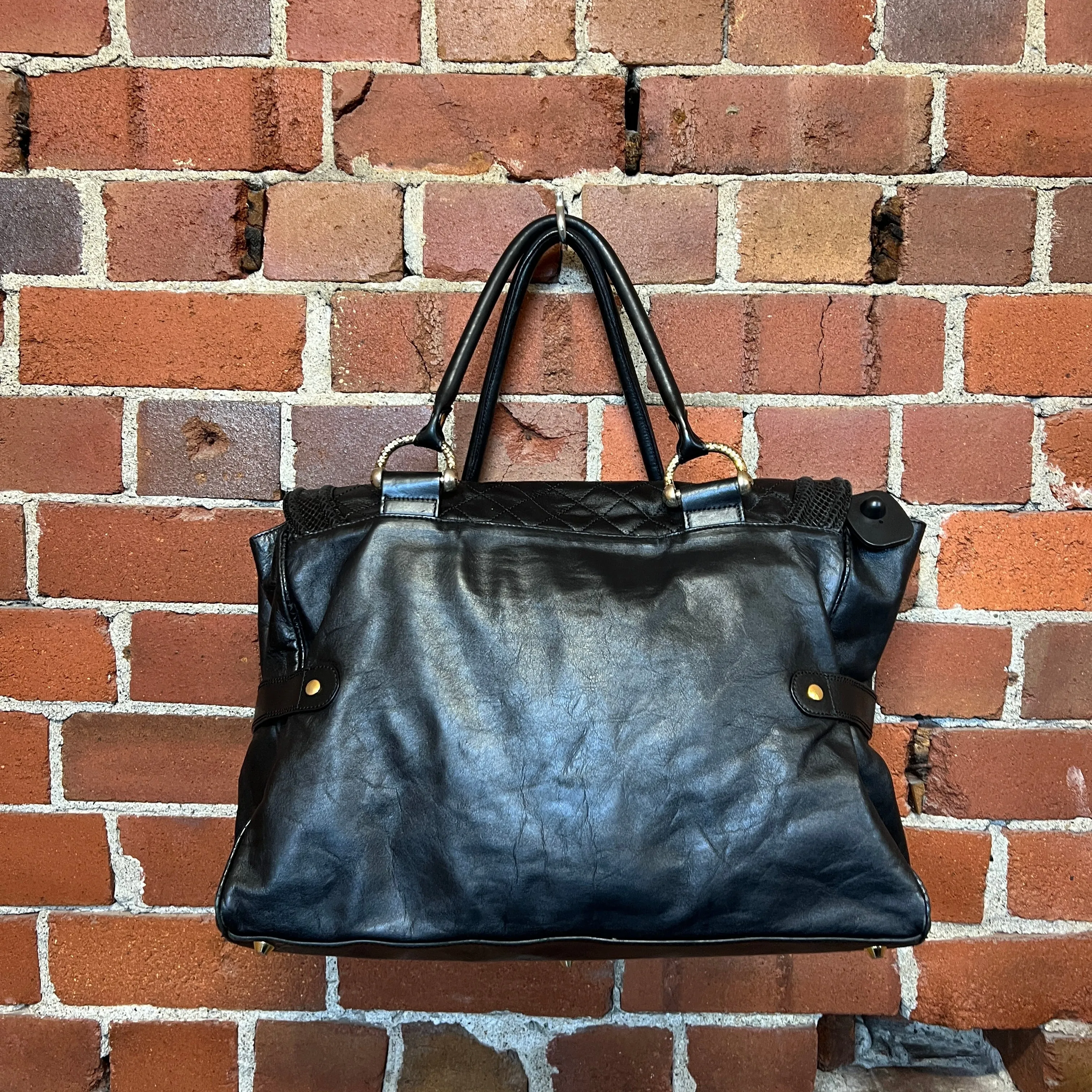 ROBERTO CAVALLI leather handbag