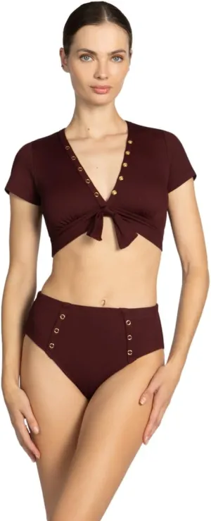 Robin Piccone Women's Amy Raglan Bikini Top
