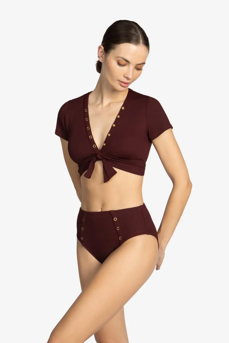 Robin Piccone Women's Amy Raglan Bikini Top